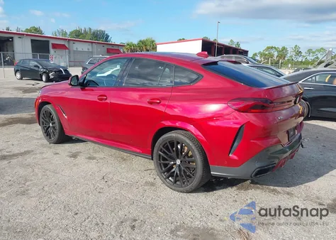 2022 BMW X6 M50I из США, поврежденный, VIN 5UXCY8C03N9M89298